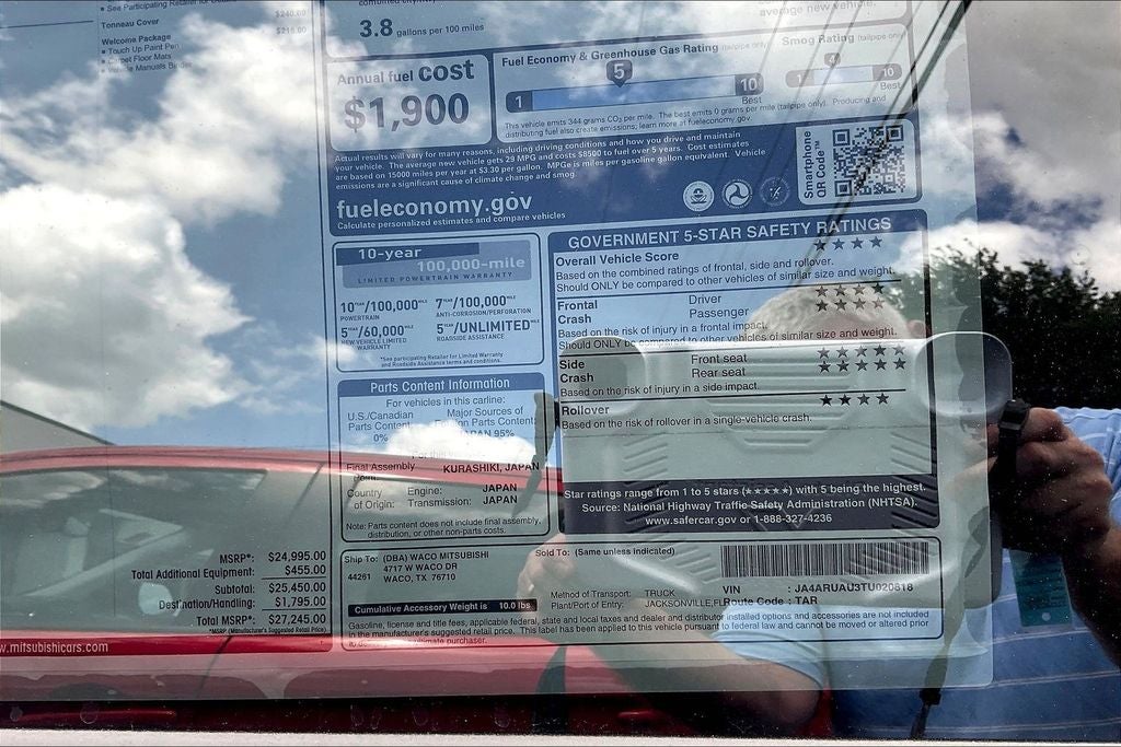2026 Mitsubishi Outlander Sport 2.0 S
